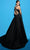 Tarik Ediz 98406 - Embroidered Sleeveless A-line Gown Prom Dresses