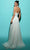 Tarik Ediz 98412 - Pleated Sleeveless Halter Gown Prom Dress