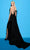 Tarik Ediz 98423 - Asymmetric Ruffled Overskirt Evening Gown Special Occasion Dress