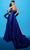Tarik Ediz 98429 - Beaded Straight-Across Evening Gown Evening Dresses