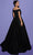 Tarik Ediz 98432 - Weaved Overskirt Evening Gown Special Occasion Dress