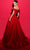 Tarik Ediz 98432 - Weaved Overskirt Evening Gown Special Occasion Dress