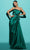 Tarik Ediz 98433 - Strapless Pleated Bodice Evening Gown Evening Dresses 0 / Emerald