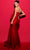 Tarik Ediz 98433 - Strapless Pleated Bodice Evening Gown Evening Dresses