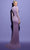 Tarik Ediz 98452 - Full Sleeves Slit Sheath Gown Evening Dresses