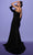 Tarik Ediz 98453 - Strapless Woven Sheath Evening Gown Special Occasion Dress