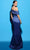 Tarik Ediz 98462 - Off Shoulder Wrap Skirt Evening Gown Evening Dresses