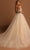 Tarik Ediz 98472 - Off-Shoulder Glitter Tulle Prom Gown Prom Dresses
