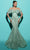Tarik Ediz 98473 - Feather Detailed Off-Shoulder Gown Ball Gowns