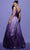 Tarik Ediz 98480 - V-Neck A-Line Prom Dress Prom Dresses