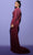 Tarik Ediz 98501 - Asymmetrical Cutout Sheath Evening Gown Special Occasion Dress