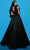 Tarik Ediz 98509 - Ruffled V-Neck Evening Gown Special Occasion Dress