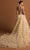 Tarik Ediz 98536 - Halter Ruffled Tulle Ballgown Special Occasion Dress