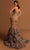 Tarik Ediz 98556 - Strapless Ruched Sequin Evening Gown Special Occasion Dress