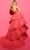 Tarik Ediz 98567 - Pleat-Tiered Ballgown Special Occasion Dress