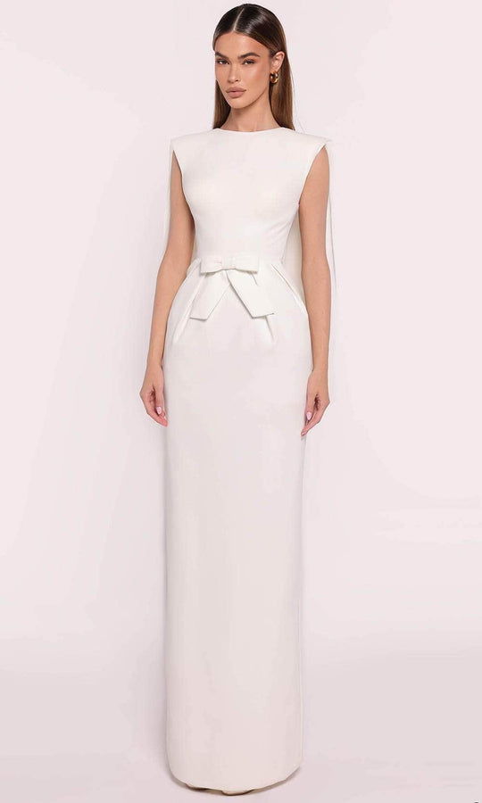 Tarik Ediz 98854 - Jewel Neck Evening Gown