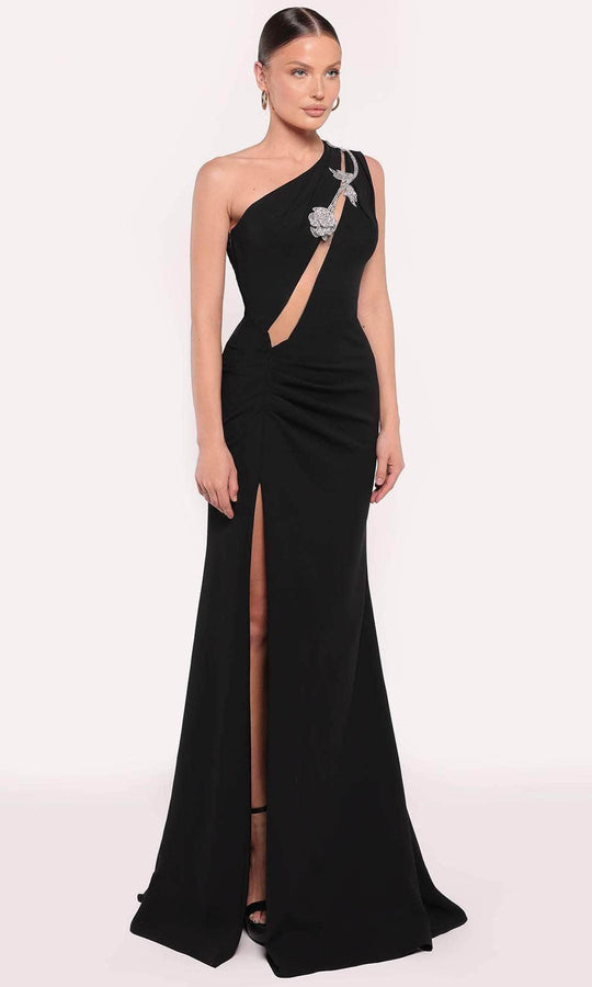 Tarik Ediz 98857 - Plunging Cutout Long Gown