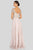Terani Couture 1911M9664 - Short Sleeve Embellished Long Dress Special Occasion Dress 2 / Champagne