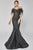 Terani Couture - 1921E0136 Off Shoulder Mermaid Gown Evening Dresses