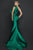 Terani Couture 2011E2044 - Bow One Shoulder Evening Dress Evening Dresses 20 / Hunter Green