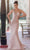 Terani Couture 232E1231 - Sweetheart Asymmetrical Beaded Evening Gown Special Occasion Dress 00 / Rose