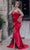 Terani Couture 232E1308 - Strapless Ruffle Draped Evening Gown Special Occasion Dress