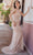 Terani Couture 232GL1442 - Strapless Beaded Prom Gown Special Occasion Dress 00 / Nude
