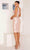 Terani Couture 241C2314 - Printed Ribbon Waist Evening Dress Cocktail Dresses