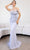 Terani Couture 241E2473 - Ruffled Detail Strapless Prom Dress Prom Dresses 12 / Silver