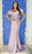 Terani Couture 241E2490 - Feather Fringed Mermaid Evening Dress Evening Dresses 00 / Mauve