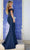 Terani Couture 241E2490 - Feather Fringed Mermaid Evening Dress Evening Dresses