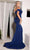 Terani Couture 241M2728 - Off Shoulder Applique Ornate Evening Dress Evening Dresses