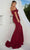 Terani Couture 241M2728 - Off Shoulder Applique Ornate Evening Dress Evening Dresses