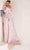 Terani Couture 241M2743 - Off-Shoulder Fold Over Detailed Evening Dress Evening Dresses 4 / Rose Gold