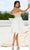 Terani Couture 241P2006 - Strapless Leaf Embellished Cocktail Dress Cocktail Dresses