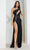 Terani Couture 241P2137 - Cutout Sequin Prom Dress Prom Dresses 00 / Black