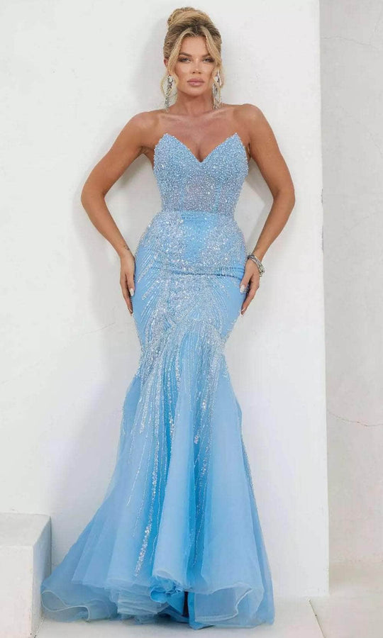 Terani Couture 241P2171 - Bead Sequin Prom Dress