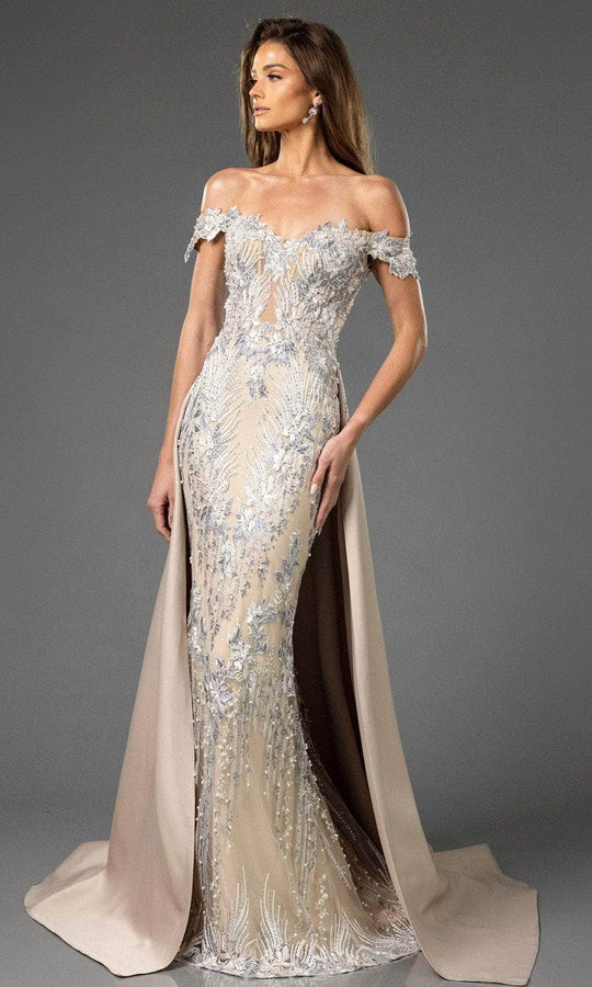 Terani Couture 251E3233 Embroidered Dress