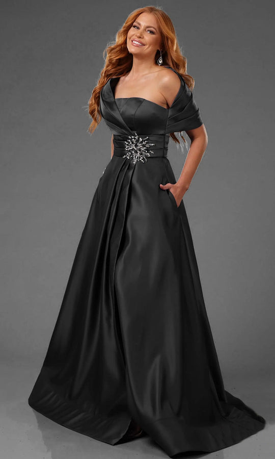 Terani Couture 251M4441 One Sholder Dress