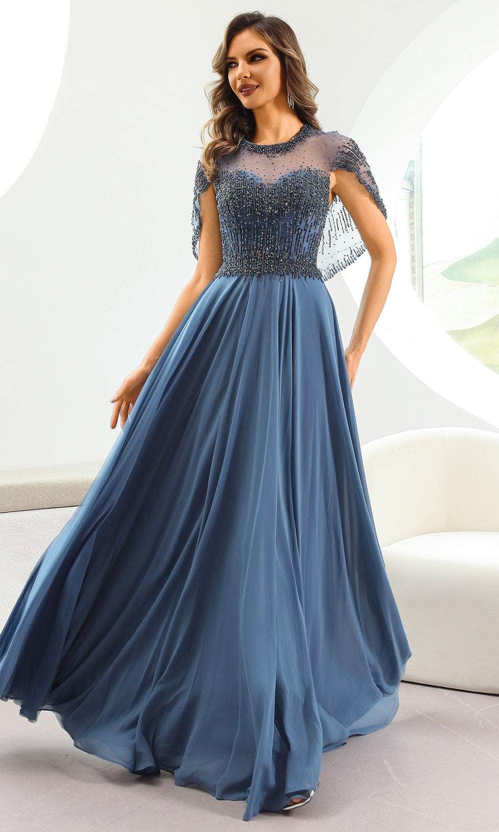 Terani 251M4563 Prom Dress - Slate