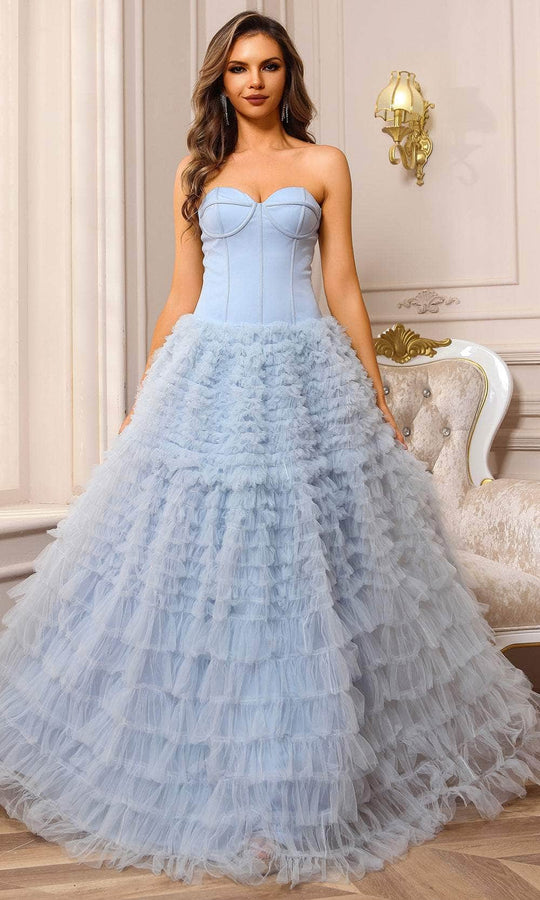 Terani Couture 251P4092 - Corset Strapless Ballgown