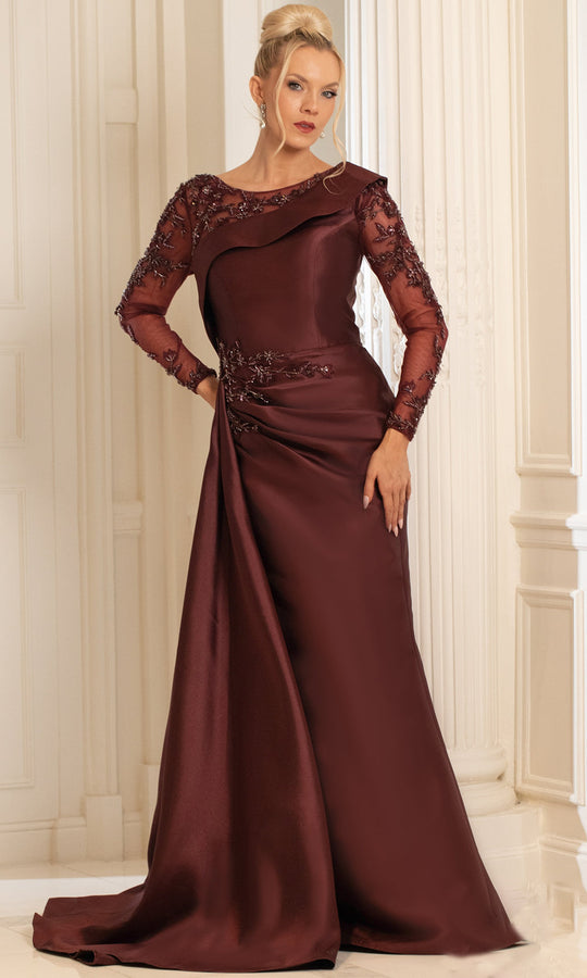 Terani Couture 252M5344 Embroidered Dress