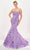 Tiffany Designs 16052 - Embellished Mermaid Evening Gown Evening Dresses 0 / Purple