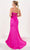 Tiffany Designs 16062 - Glitter Corset Prom Gown Evening Dresses 0 / Fuchsia