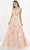 Tiffany Designs 16093 - Beaded Tulle A-Line Evening Gown Evening Dresses 0 / Amethyst
