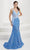 Tiffany Designs 16110 - Floral Appliqued Illusion Evening Gown Evening Dresses
