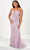 Tiffany Designs 16120 - Sleeveless Zigzag Beaded Evening Dress Evening Dresses 14W / Lavender