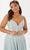 Tiffany Designs 16122 - Spaghetti Strap A-Line Evening Gown Evening Dresses 14W / Sage