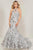 Tiffany Designs 16366 - High Halter Mermaid Prom Gown Prom Dresses 16 / Black/Gold