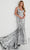 Tiffany Designs by Christina Wu 16021 - Halter V-Neck Prom Gown Prom Dresses 0 / Ab/Ivory
